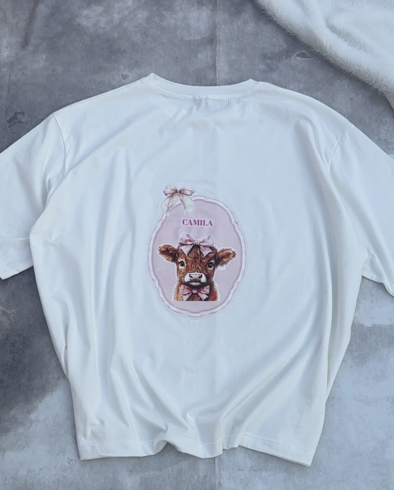 تیشرت گاوی کیوت🥹🎀